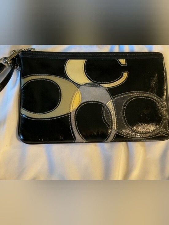 Coach Handbags - Coach Op Art Large Wristlet